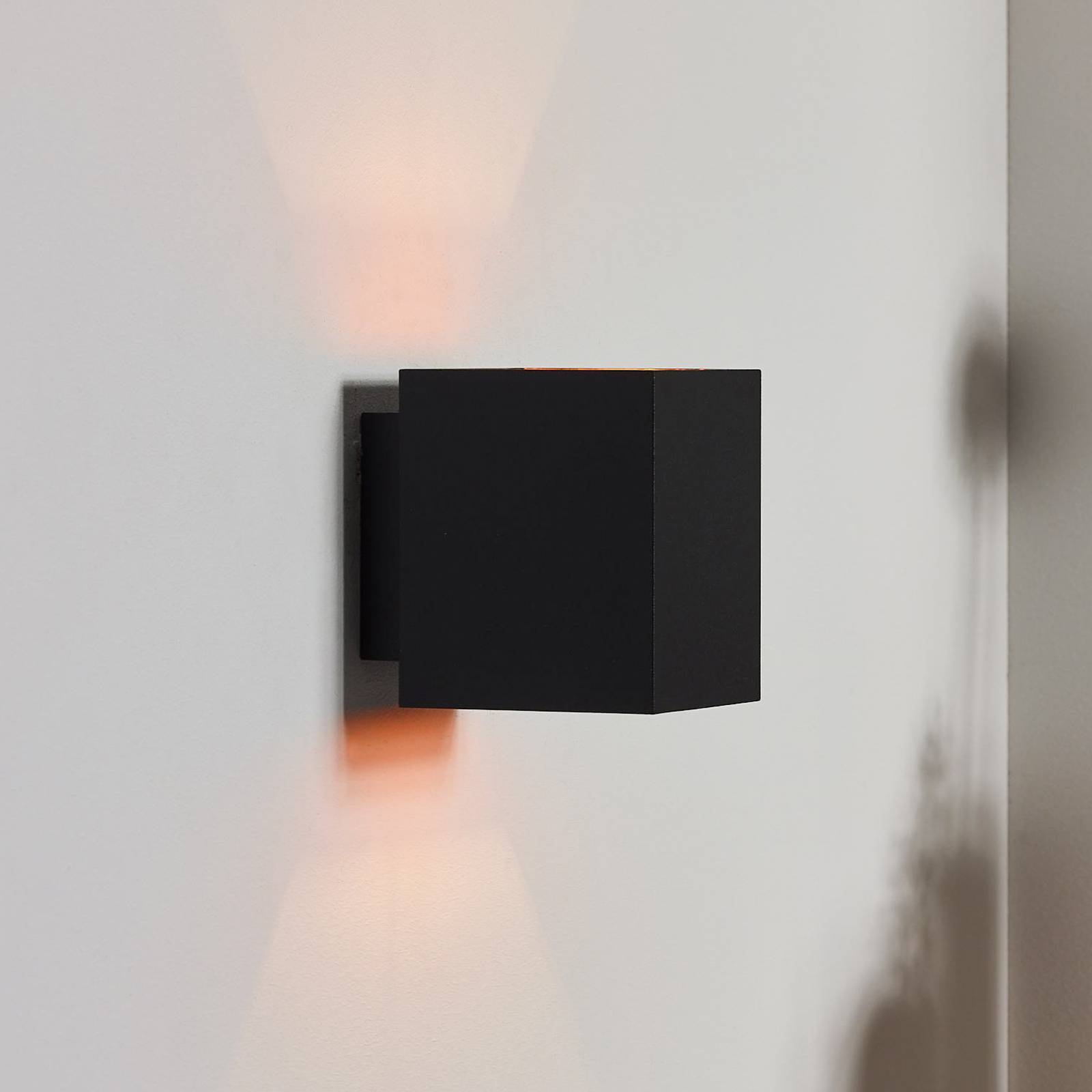 Wandleuchte Xera, schwarz, 10 cm, Up-/Downlight, Aluminium Wandleuchte Xera, schwarz, 10 cm, Up-/Downlight, Aluminium von Lucide