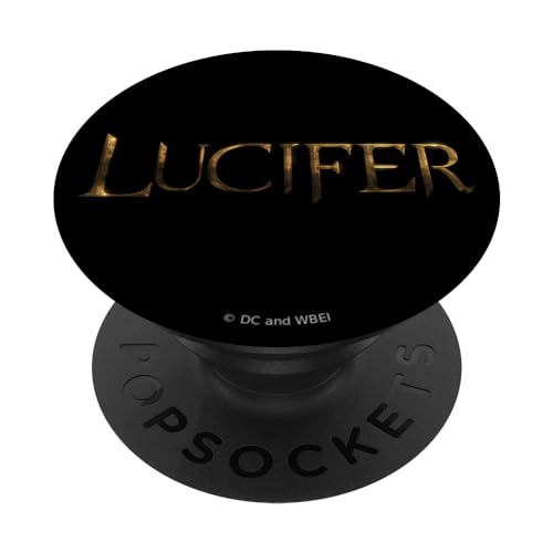 Lucifer Logo PopSockets mit austauschbarem PopGrip von Lucifer