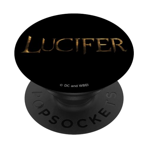 Lucifer Logo PopSockets Klebender PopGrip Lucifer Logo PopSockets Klebender PopGrip von Lucifer