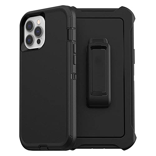 Lucinri Defender Hülle Kompatibel mit iPhone 12 Pro Max Hülle Schwarz Lucinri Defender Hülle Kompatibel mit iPhone 12 Pro Max Hülle Schwarz von Lucinri
