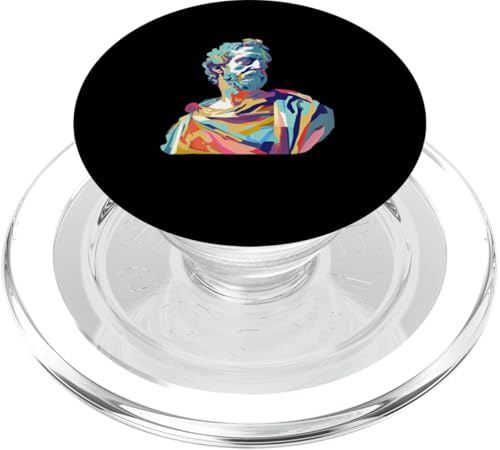 Seneca The Younger Abstrakte Kunst PopSockets PopGrip für MagSafe von Lucius Annaeus Seneca the Younger Roman Designs