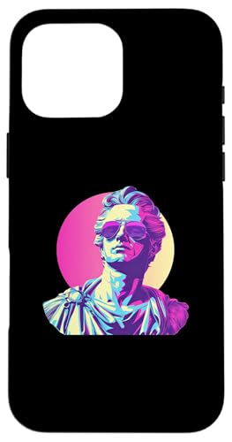 Seneca The Younger Synthwave Hülle für iPhone 16 Pro Max Seneca The Younger Synthwave Hülle für iPhone 16 Pro Max von Lucius Annaeus Seneca the Younger Roman Designs
