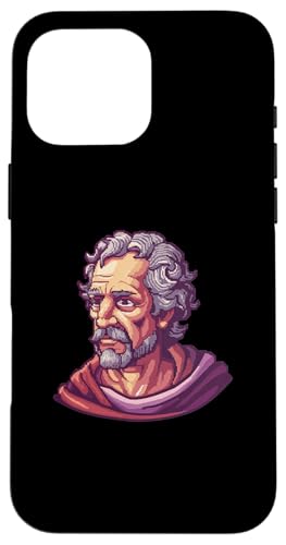 Seneca der Jüngere 8 Bit Hülle für iPhone 16 Pro Max Seneca der Jüngere 8 Bit Hülle für iPhone 16 Pro Max von Lucius Annaeus Seneca the Younger Roman Designs