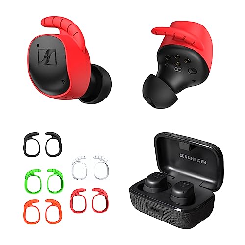 Luckvan 5 Paar Sport-Ohrpolster für Sennheiser Momentum True Wireless 3 Ohrbügel - Rutschfeste Ohrhörer-Abdeckung und Ersatzhülle für Momentum 3 von Luckvan