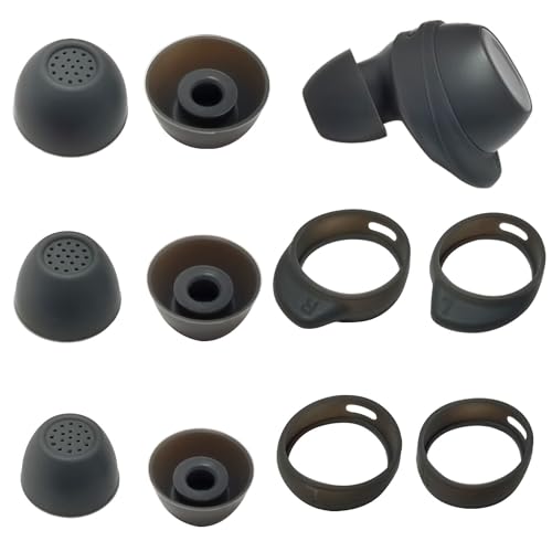 Lukvan Ohrstöpsel für Samsung Galaxy Buds FE, Silikon, Ohrflügel für Galaxy Buds FE, Zubehör, passend für Galaxy Buds FE-Ohrhörer, Grau Lukvan Ohrstöpsel für Samsung Galaxy Buds FE, Silikon, Ohrflügel für Galaxy Buds FE, Zubehör, passend für Galaxy Buds FE-Ohrhörer, Grau von Luckvan