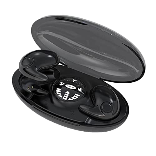 Bluetooth Kopfhörer In Ear, Unsichtbare In-Ear-Kopfhörer Noise Blocking In-Ear-Kopfhörer IPX5 Wasserdichte Schlaf-Ohrstöpsel Mit Geräuschunterdrückung Für Arbeitssport, Drahtlose 5.3-Verbindung von Luckxing