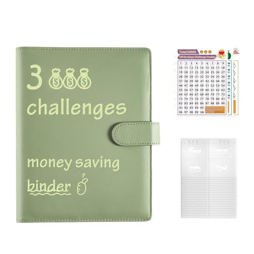 Budget Planner Mit Binder - Haushaltsbuch Planner Geldumschläge Umschlagmethode Mit 100 Geldumschlägen Zur Budgetierung, Budgetplaner Geld Organizer Sparbuch Für Finanzplaner Sparen Mappe von Luckxing