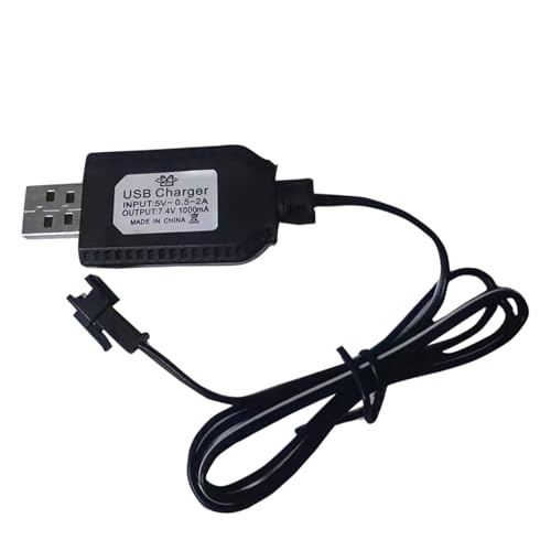 USB-Lithium-Akku-Ladegerät, 7,4V 1000mA Drohnen-Schnellladegerät, Ladegerät für Drohne mit Sicherheitsschutz und automatisch für SM-2P SM-3P SM-4P Luckxing von Luckxing