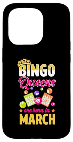 Bingo Queens Are Born In März Geburtsmonat Bingo Queen Hülle für iPhone 15 Pro Bingo Queens Are Born In März Geburtsmonat Bingo Queen Hülle für iPhone 15 Pro von Lucky Bingo Birthday Party Supplies for Grandma