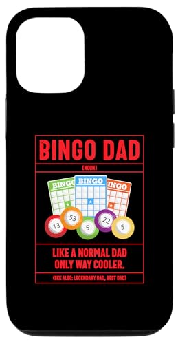 Bingo Dad Definition Wie ein normaler Vater nur cooler Hülle für iPhone 12/12 Pro von Lucky Bingo Squad Merch for Senior Bingo Night