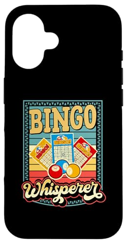Bingo-Flüsterer Hülle für iPhone 16 von Lucky Bingo Squad Merch for Senior Bingo Night