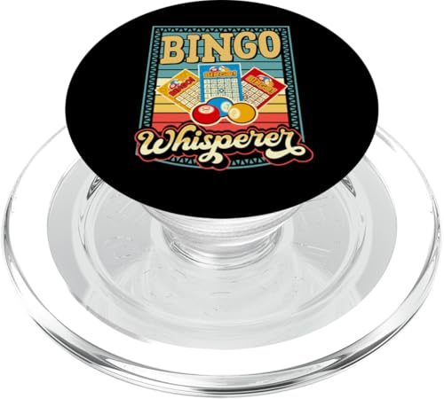 Bingo-Flüsterer PopSockets PopGrip für MagSafe von Lucky Bingo Squad Merch for Senior Bingo Night