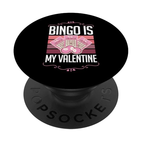 Bingo Is My Valentine Lustige Herzliebe gegen Valentinstag PopSockets Klebender PopGrip Bingo Is My Valentine Lustige Herzliebe gegen Valentinstag PopSockets Klebender PopGrip von Lucky Bingo Squad Merch for Senior Bingo Night