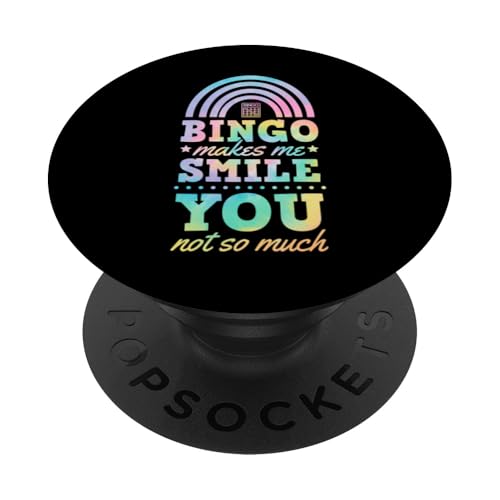 Bingo bringt mich zum Lächeln Du bist nicht so sehr Bohemian Rainbow Happy PopSockets Klebender PopGrip Bingo bringt mich zum Lächeln Du bist nicht so sehr Bohemian Rainbow Happy PopSockets Klebender PopGrip von Lucky Bingo Squad Merch for Senior Bingo Night