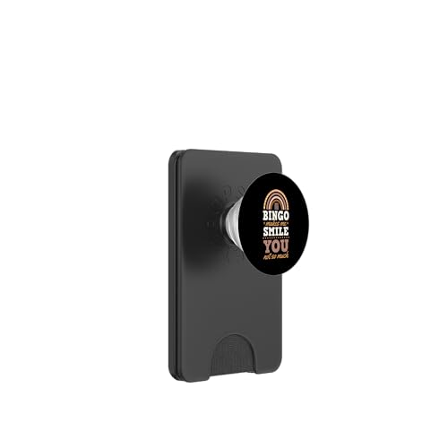 Bingo bringt mich zum Lächeln Du bist nicht so sehr Bohemian Rainbow Happy PopSockets PopWallet für MagSafe Bingo bringt mich zum Lächeln Du bist nicht so sehr Bohemian Rainbow Happy PopSockets PopWallet für MagSafe von Lucky Bingo Squad Merch for Senior Bingo Night