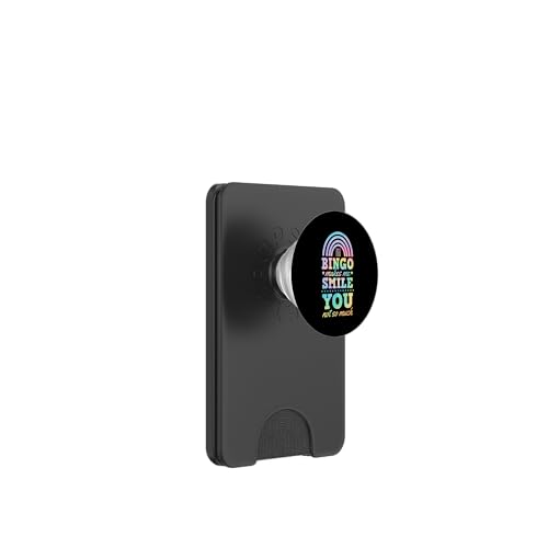 Bingo bringt mich zum Lächeln Du bist nicht so sehr Bohemian Rainbow Happy PopSockets PopWallet für MagSafe Bingo bringt mich zum Lächeln Du bist nicht so sehr Bohemian Rainbow Happy PopSockets PopWallet für MagSafe von Lucky Bingo Squad Merch for Senior Bingo Night