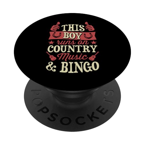 Dieser Junge spielt Country-Musik und Bingo PopSockets Klebender PopGrip Dieser Junge spielt Country-Musik und Bingo PopSockets Klebender PopGrip von Lucky Bingo Squad Merch for Senior Bingo Night