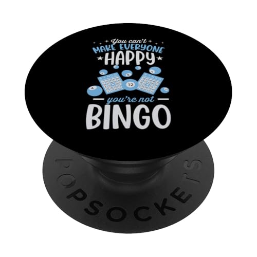 Du kannst nicht alle glücklich machen, du bist kein Bingo PopSockets Klebender PopGrip Du kannst nicht alle glücklich machen, du bist kein Bingo PopSockets Klebender PopGrip von Lucky Bingo Squad Merch for Senior Bingo Night