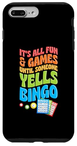 Es ist alles Spaß und Spiel, bis jemand Bingo schreit Hülle für iPhone 7 Plus/8 Plus von Lucky Bingo Squad Merch for Senior Bingo Night