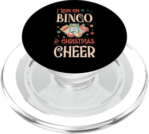 I Run On Bingo And Christmas Cheer Matching X-Mas Squad PopSockets PopGrip für MagSafe I Run On Bingo And Christmas Cheer Matching X-Mas Squad PopSockets PopGrip für MagSafe von Lucky Bingo Squad Merch for Senior Bingo Night