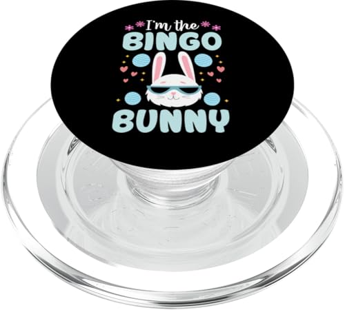 I'm The Bingo Bunny Floral Matching Family Osterhase PopSockets PopGrip für MagSafe von Lucky Bingo Squad Merch for Senior Bingo Night