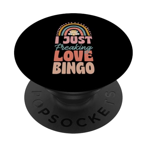 Ich liebe einfach Bingo Bohemian Rainbow Trendy Boho PopSockets Klebender PopGrip Ich liebe einfach Bingo Bohemian Rainbow Trendy Boho PopSockets Klebender PopGrip von Lucky Bingo Squad Merch for Senior Bingo Night