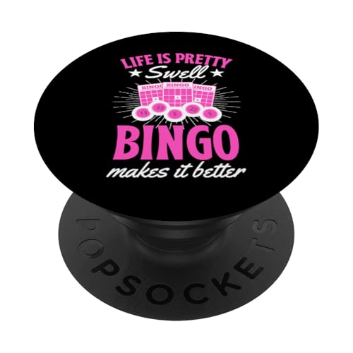 Life Is Pretty Swell Bingo macht es besser PopSockets Klebender PopGrip Life Is Pretty Swell Bingo macht es besser PopSockets Klebender PopGrip von Lucky Bingo Squad Merch for Senior Bingo Night