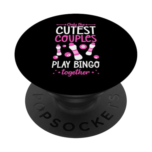 Nur die süßesten Paare spielen zusammen Bingo PopSockets Klebender PopGrip von Lucky Bingo Squad Merch for Senior Bingo Night
