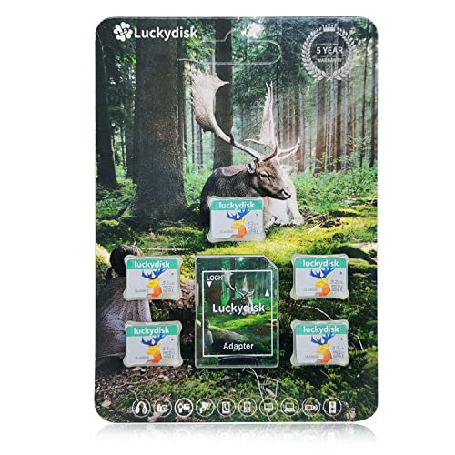 Luckydisk Micro-SD-Speicherkarte - Nature Series (32 GB) von Luckydisk