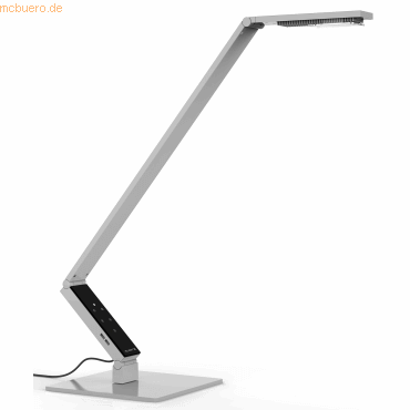 Luctra Tischleuchte Luctra table pro 2 linear Fußplatte rechteckig wei von Luctra