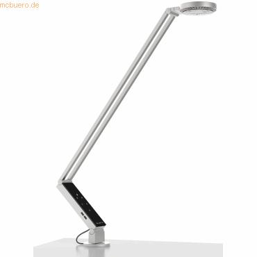 Luctra Tischleuchte Luctra table pro 2 radial pin 9,45 W rund silber von Luctra