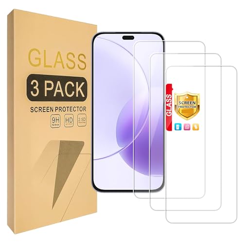 Lucyliy [3 Stück] Kompatibel für Honor X70i 5G Displayschutzfolie für Honor X70i 5G ABR-AN00 Schutzfolien für Mobiltelefone Displayschutzfolie von Lucyliy