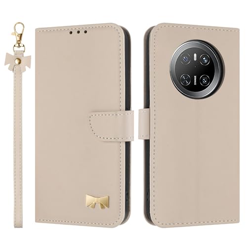 Lucyliy Hülle Für Huawei Mate 70, Schutzhülle aus PU-Leder mit Kartenschlitz und Funktionshalterung Für Huawei Mate 70 CLS-AL00 Hülle Case Handyhülle Apricot Lucyliy Hülle Für Huawei Mate 70, Schutzhülle aus PU-Leder mit Kartenschlitz und Funktionshalterung Für Huawei Mate 70 CLS-AL00 Hülle Case Handyhülle Apricot von Lucyliy