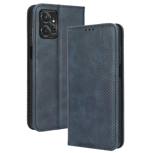Lucyliy hülle Für Motorola Moto G Power 2023, Schützendes PU-Leder-Etui mit Kartenschlitzen und Halterfunktion für Motorola Moto G Power 2023 Blau Lucyliy hülle Für Motorola Moto G Power 2023, Schützendes PU-Leder-Etui mit Kartenschlitzen und Halterfunktion für Motorola Moto G Power 2023 Blau von Lucyliy