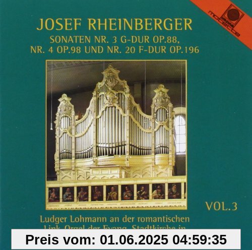 Orgelwerke Vol. 3 (gespielt an der Link-Orgel der Evangelischen Stadtkirche in Giengen) von Ludger Lohmann