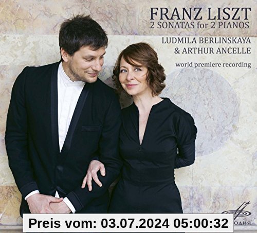 Saint-Saens / Liszt: 2 Sonaten für 2 Klaviere von Ludmila Berlinskaya