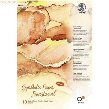 5 x Ludwig Bähr Synthetic Papier translucent 153g/qm A3 VE=10 Blatt 5 x Ludwig Bähr Synthetic Papier translucent 153g/qm A3 VE=10 Blatt von Ludwig Bähr