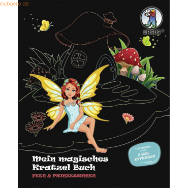 Ludwig Bähr Mein magisches Kratzelbuch 'Feen & Prinzessinnen' von Ludwig Bähr