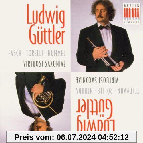 Konzerte für Trompete und Corno da caccia von Ludwig Güttler