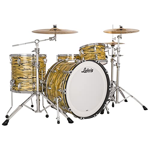 Ludwig Classic Maple Pro Beat Set Lemon Oyster - Drum-Set von Ludwig