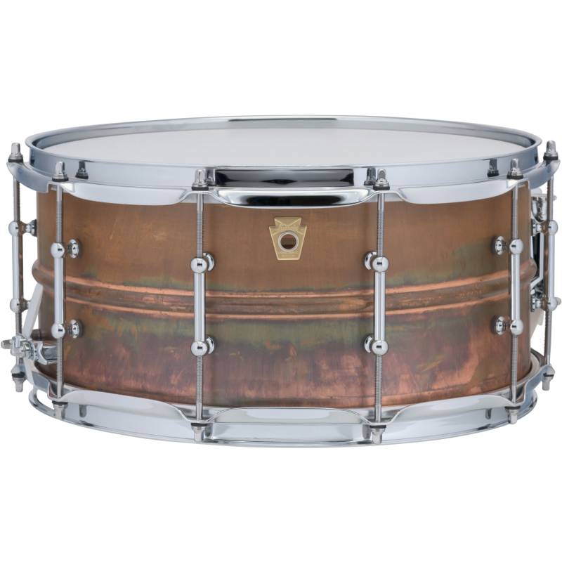 Ludwig LC663T Raw Copper Phonic 14 x 6.5-inch von Ludwig