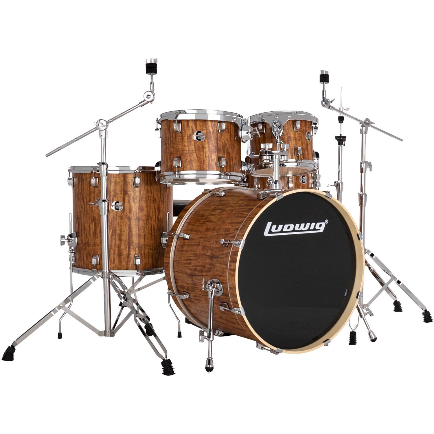 Ludwig LE522010 Element Evolution Cherry 5-Piece Drum Kit with Istanbul MS-X Cymbal Pack Ludwig LE522010 Element Evolution Cherry 5-Piece Drum Kit with Istanbul MS-X Cymbal Pack von Ludwig
