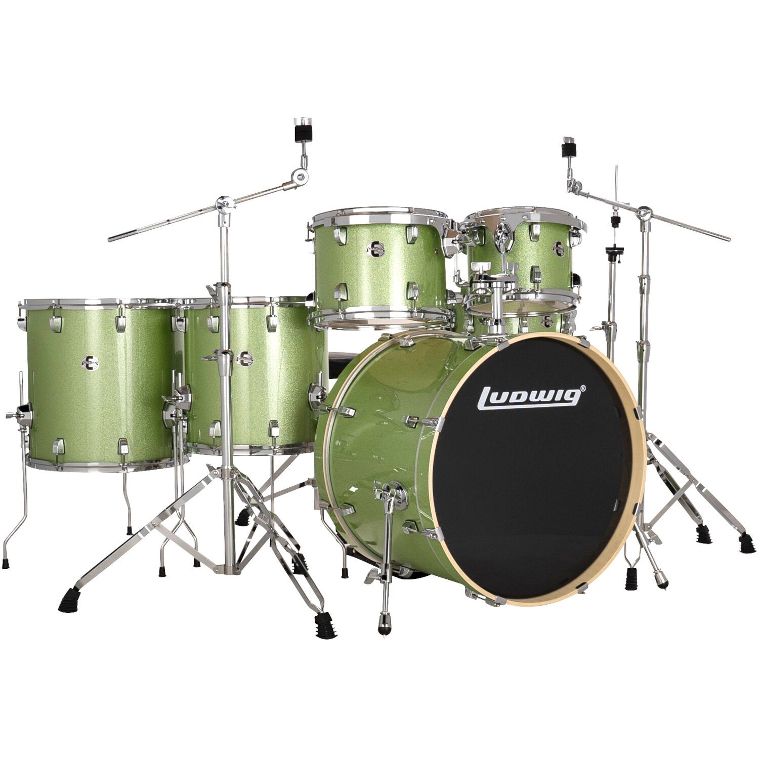 Ludwig LE622018 Element Evolution Mint 6-Piece Drum Kit with Istanbul MS-X Cymbal Pack Ludwig LE622018 Element Evolution Mint 6-Piece Drum Kit with Istanbul MS-X Cymbal Pack von Ludwig
