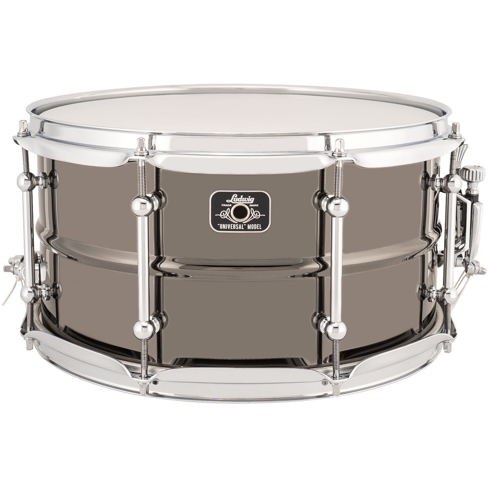 Ludwig LU0713C Chrome-Plated Brass 13" x 7" Snare Drum Ludwig LU0713C Chrome-Plated Brass 13" x 7" Snare Drum von Ludwig