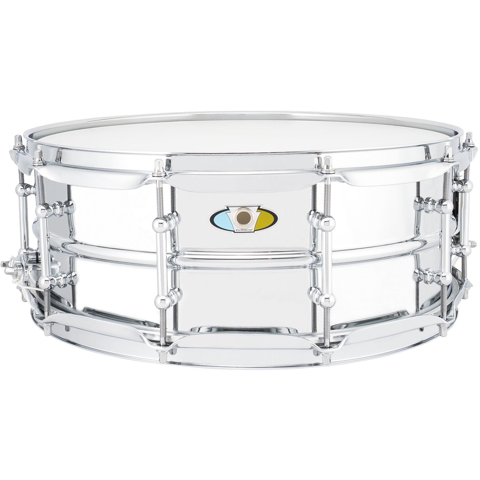Ludwig LU5514SL Supralight 14" x 5.5" Steel Snare Drum Ludwig LU5514SL Supralight 14" x 5.5" Steel Snare Drum von Ludwig