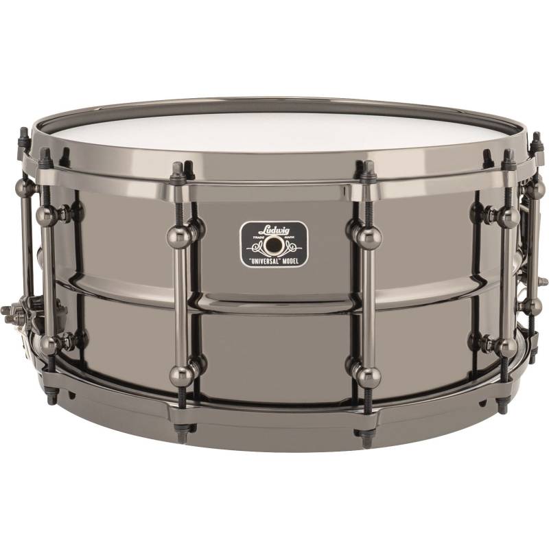 Ludwig LU6514 "Black-to-Black" Brass 14" x 6.5" Snare Drum von Ludwig