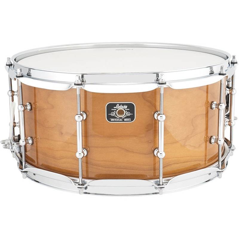 Ludwig LU6514CH Universal Wood Cherry 14" x 6.5" Snare Drum von Ludwig