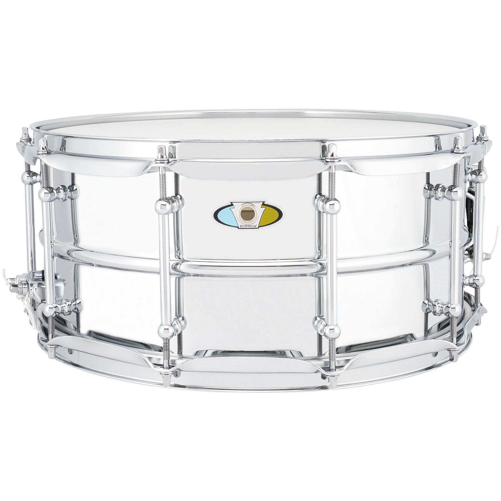 Ludwig LU6514SL Supralite 14" x 6.5" Steel Snare Drum Ludwig LU6514SL Supralite 14" x 6.5" Steel Snare Drum von Ludwig