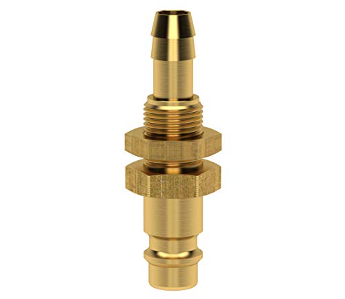 10 Stück Druckluftkupplung Kupplungsstecker ES 6 SSV Lüdecke Stecknippel Pneumatik SLW 6 Schott-Verschraubung DN 7,2, messing blank 10 Stück Druckluftkupplung Kupplungsstecker ES 6 SSV Lüdecke Stecknippel Pneumatik SLW 6 Schott-Verschraubung DN 7,2, messing blank von Lüdecke
