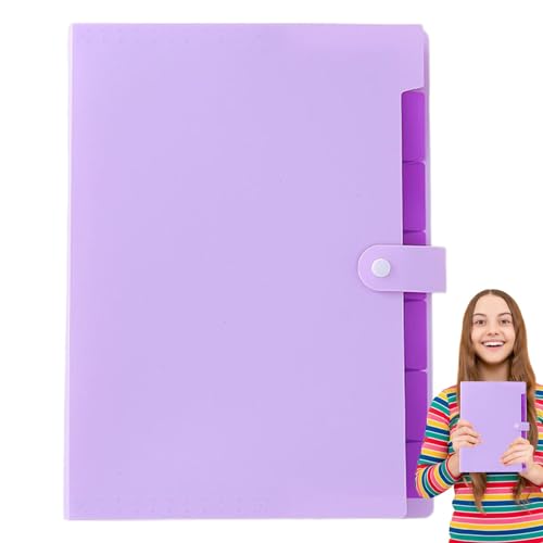 Lueear Aktenordner, Quittungsorganizer, A4-Größe, multifunktionales Aufbewahrungszubehör mit farbigen Etiketten und 7 Taschen für Rechnungsbelege Lueear Aktenordner, Quittungsorganizer, A4-Größe, multifunktionales Aufbewahrungszubehör mit farbigen Etiketten und 7 Taschen für Rechnungsbelege von Lueear